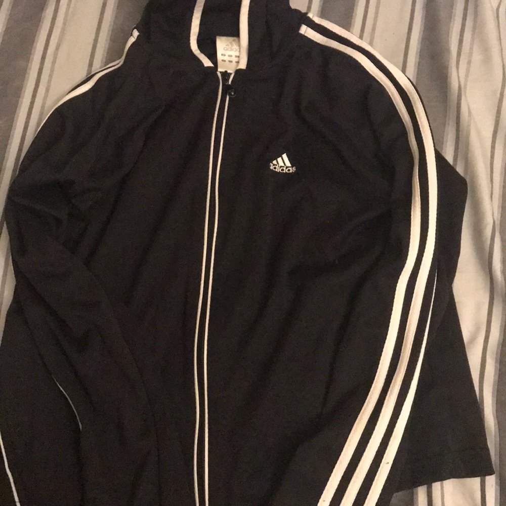 Adidas Black Jacket - Picture 1 of 3